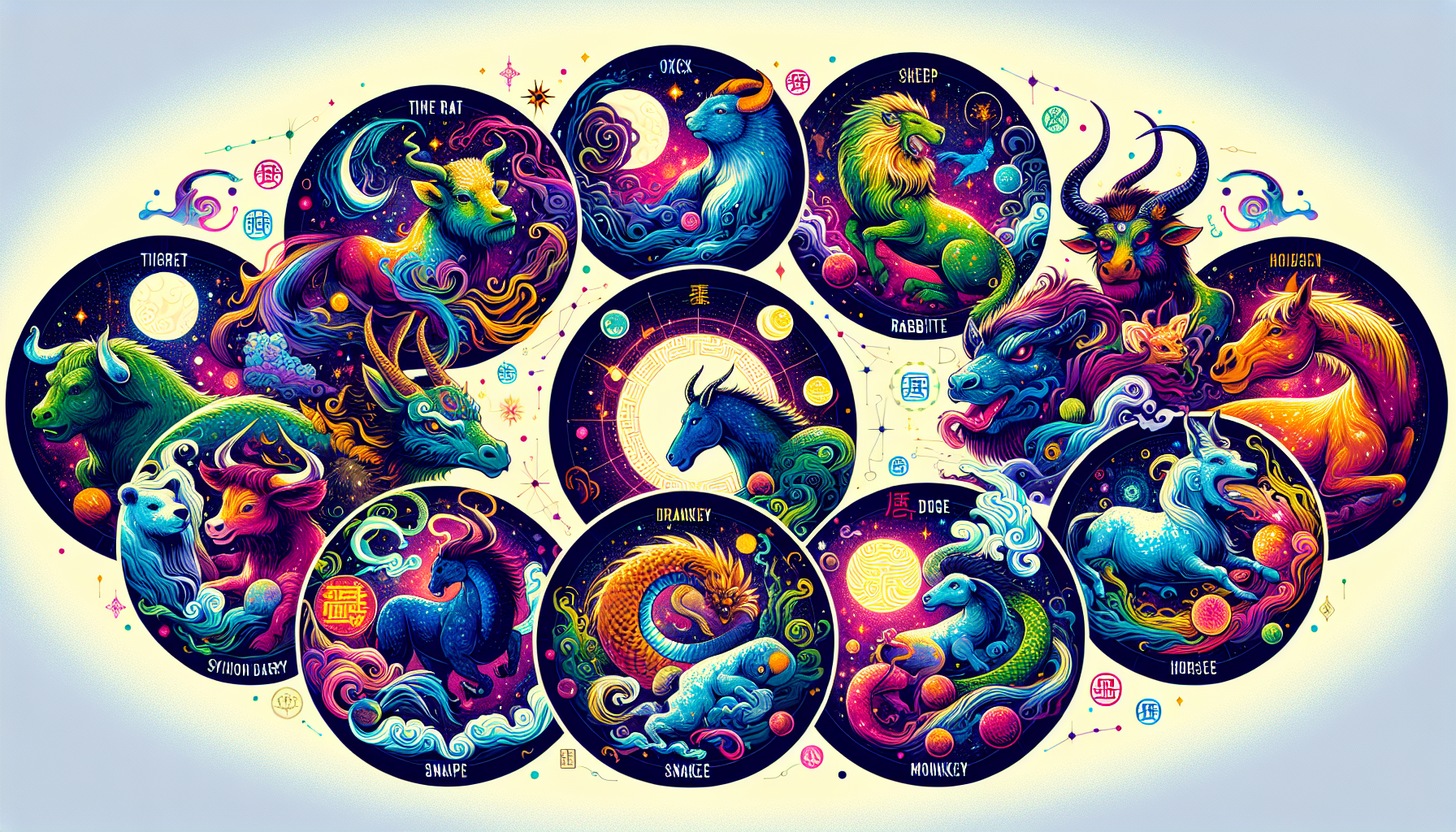 Chinese Zodiac: Year, Animal, Element, and Luck