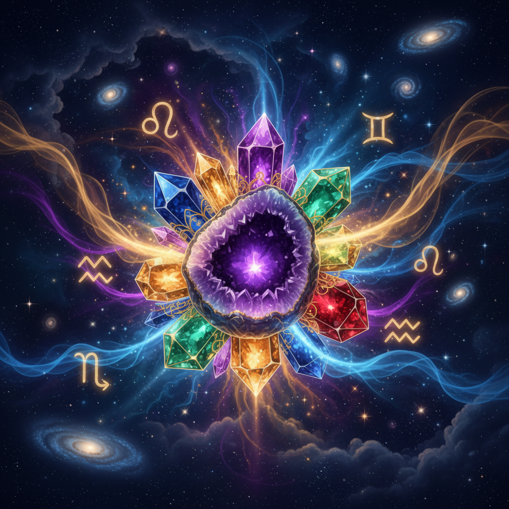 Chakra Healing with Crystals: Align Your Zodiac Energies