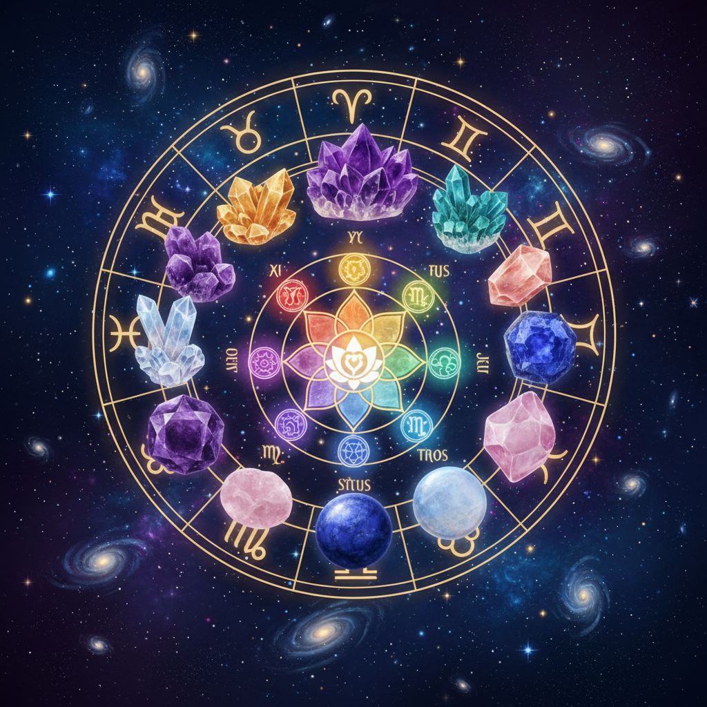 Crystals & Chakras: Enhancing Your Zodiac Energy