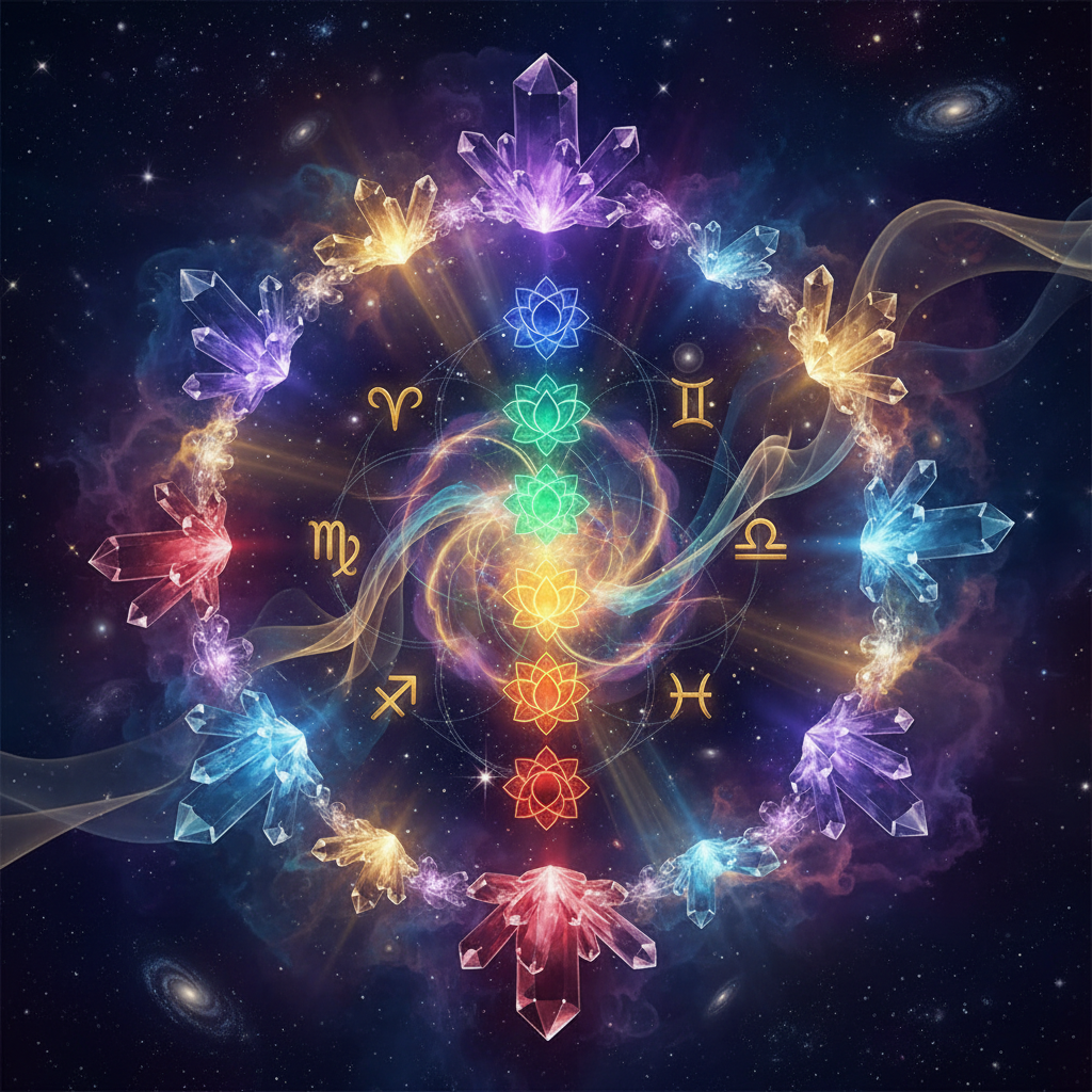 Crystals and Chakras: Balance Your Zodiac Energies