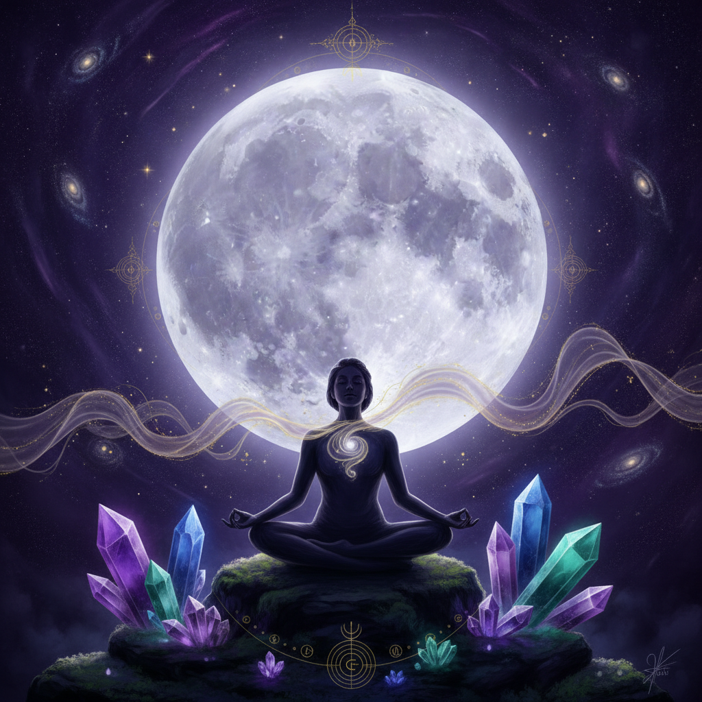 Mindfulness, Meditation, and Moon Rituals for Wellness