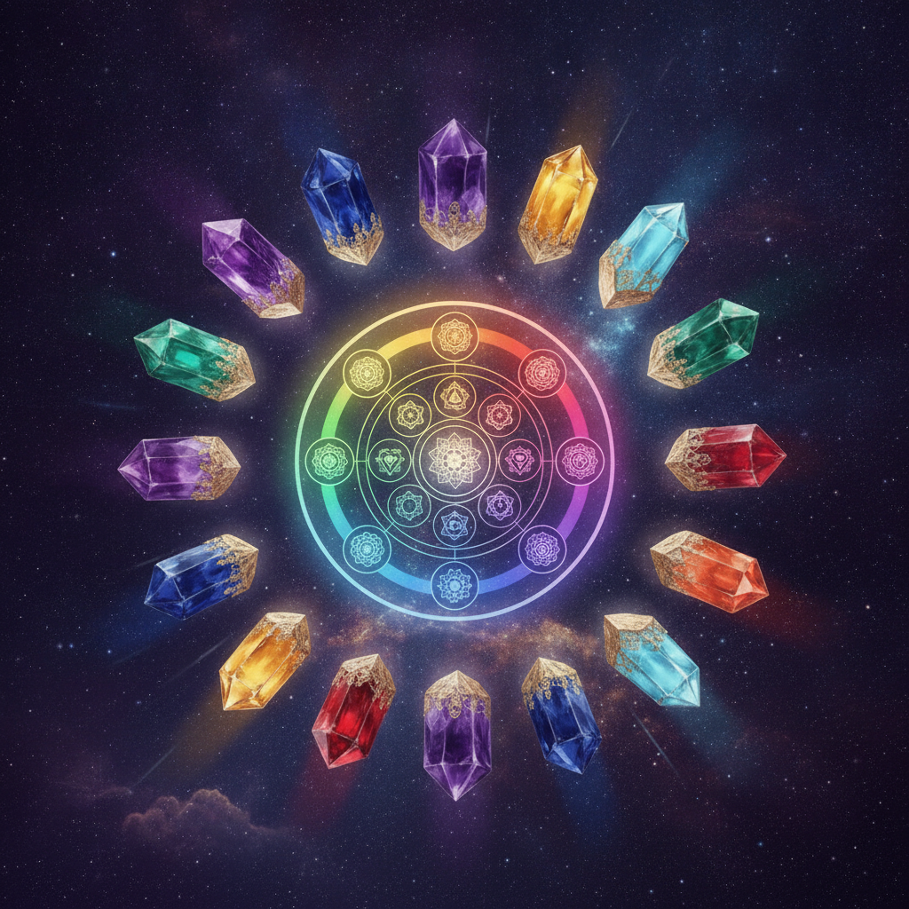 Crystals for Chakra Healing: Your Zodiac's Energetic Allies