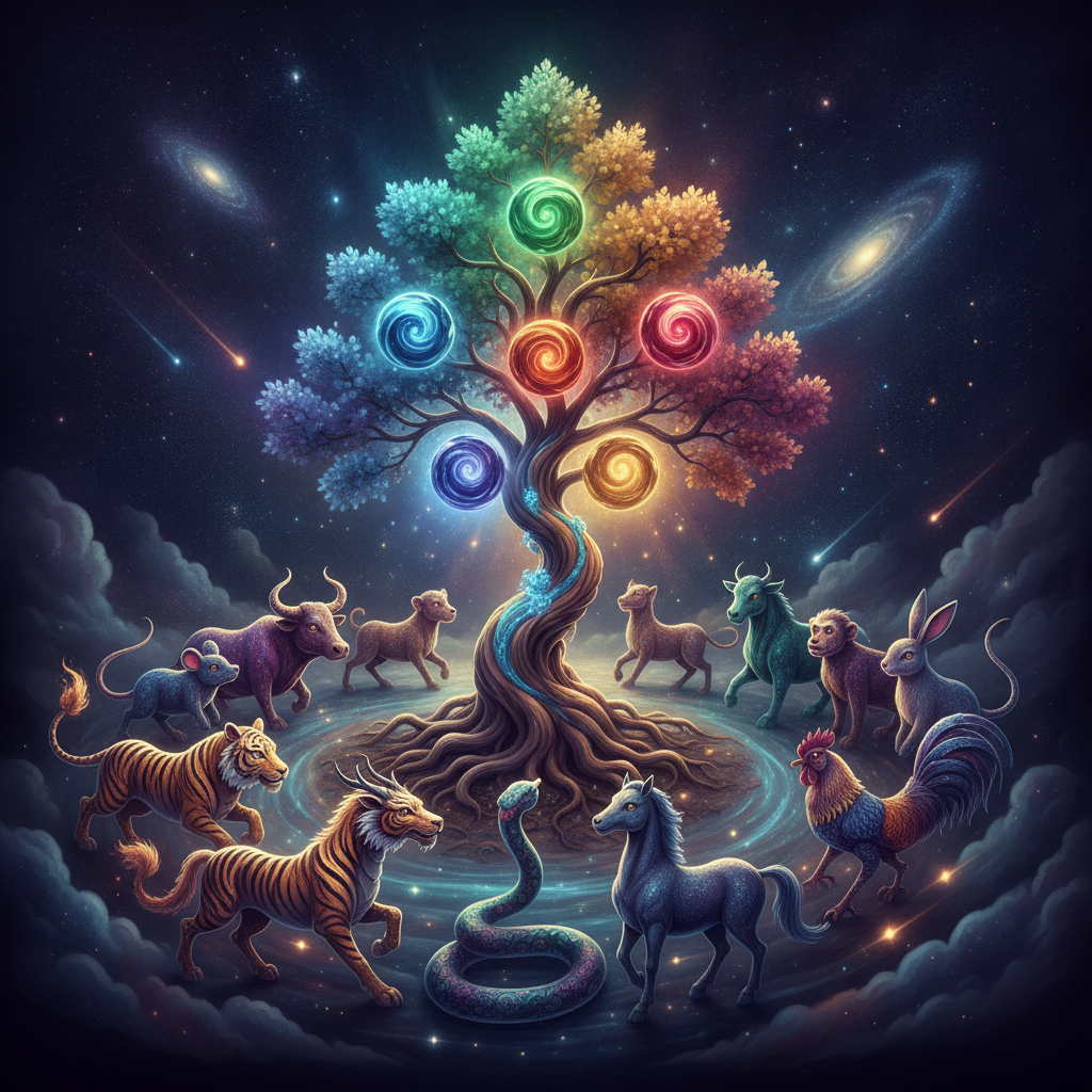 Chinese Zodiac: Year, Element & Your Lucky Path