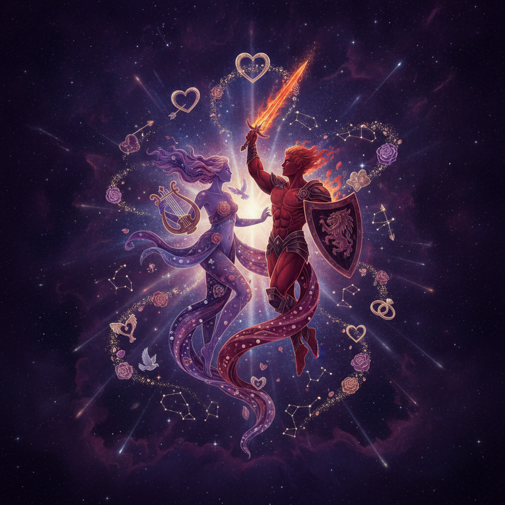 Venus and Mars: Crafting Romantic Connections