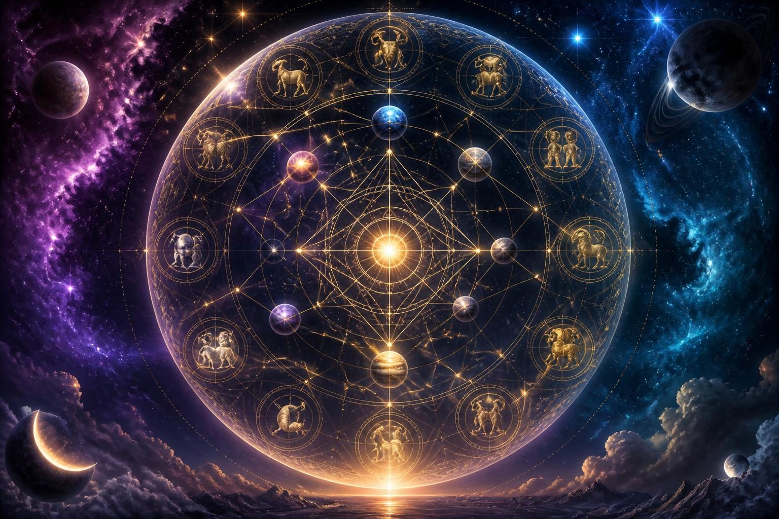 Natal Chart Basics: Decoding Your Cosmic Blueprint