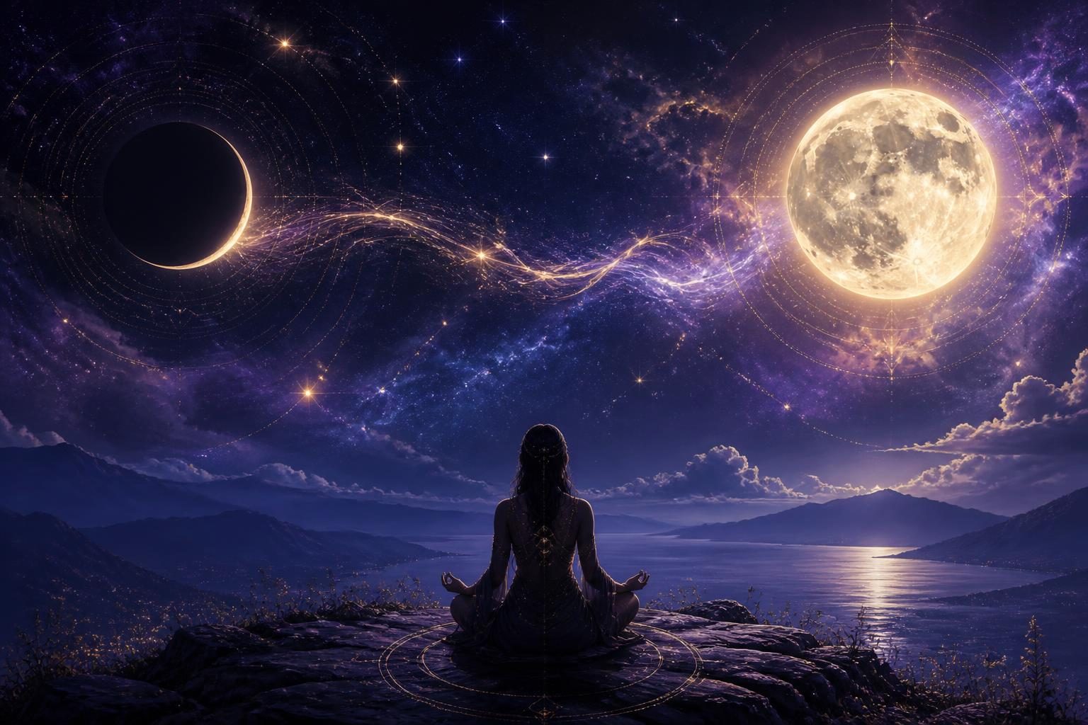 Lunar Cycles: New Moon Rituals, Full Moon Meanings, and Timing